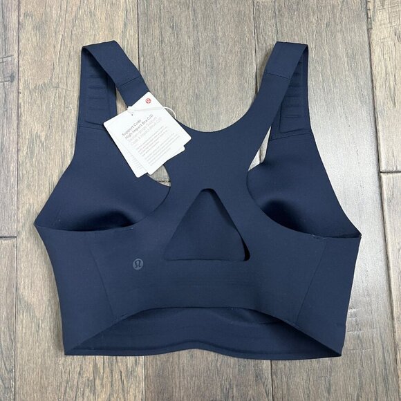 Lululemon NWT Go Further Bra with Support Code Technology True Navy - Picture 2 of 8